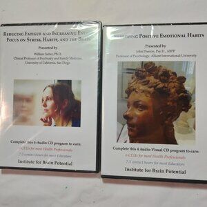 2 CD Programs Institute for Brain Potential William Sieber and John Preston